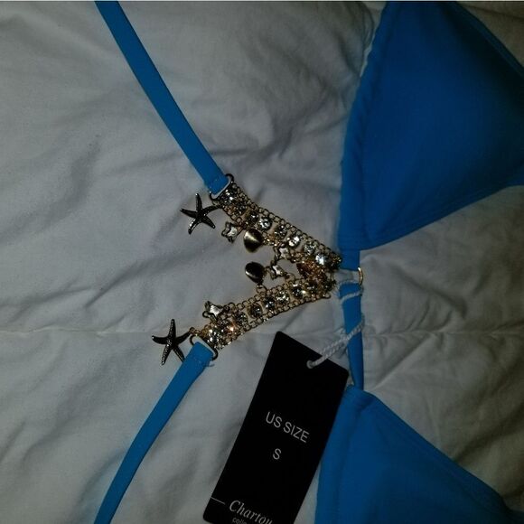 Small 2 pc bikini set small with tags - Picture 5 of 12